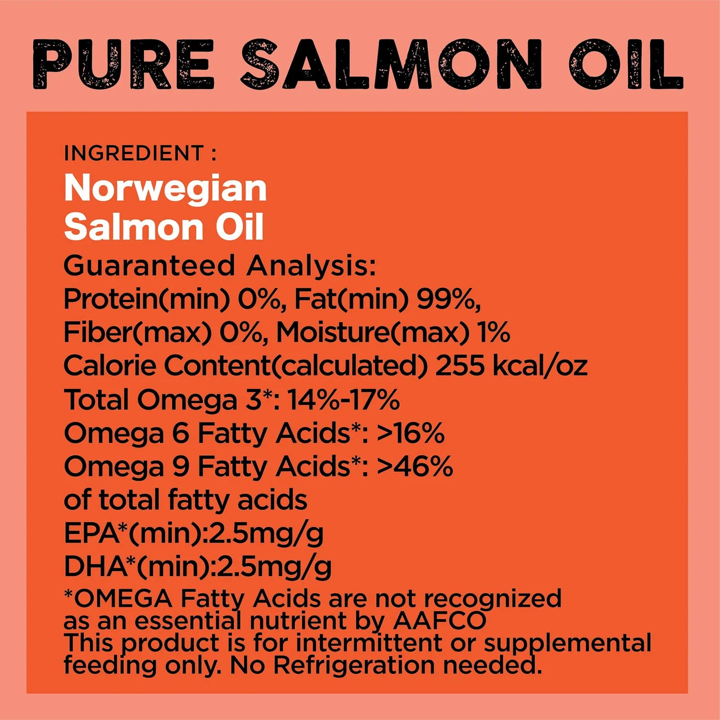 Aceite De Salmón Noruego Para Mascotas 946 Ml Apoyo Articular Piel Y Pelaje