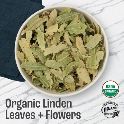 Hoja Y Flor De Tilo Orgánico Secas Naturales En Hojas Enteras Relajante Y Versátil
