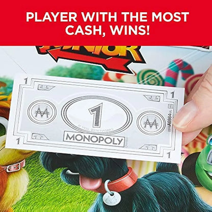 Monopoly Junior Juego De Mesa Para Niños A Partir De 5 Años Diversión Y Aprendizaje