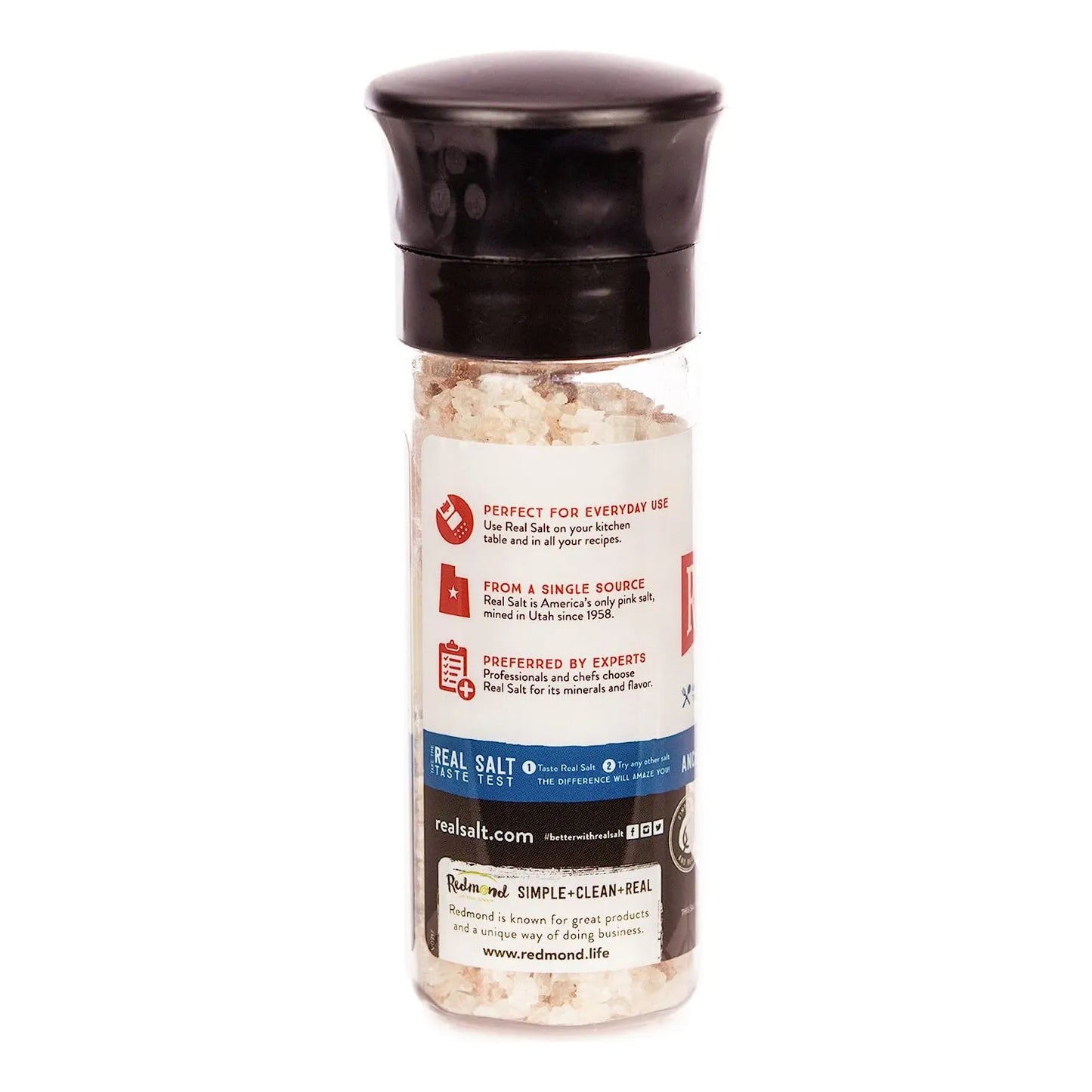 Sal Marina Natural Gruesa Con Molinillo 450g Importado Estados Unidos