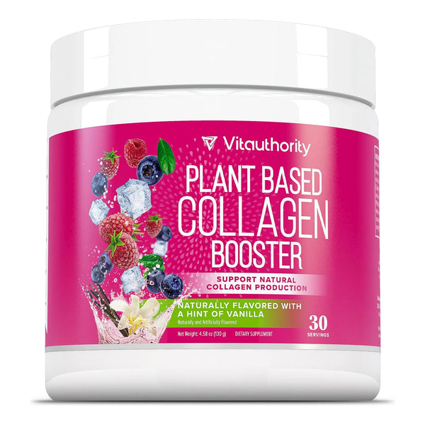 Colageno Vegano En Polvo Para Mujeres Piel Cabello Y Uñas Con Vitaminas