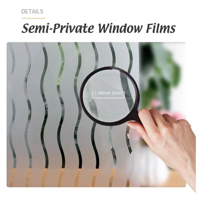 Película Adhesiva Ventana Privacidad 2m X 90cm Protección UV Sin Pegamento