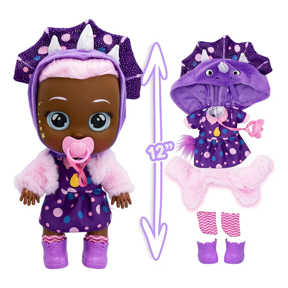 Cry Babies Bebes Llorones Dressy Phoebe Fantasy Muñeca Realista Con Lágrimas