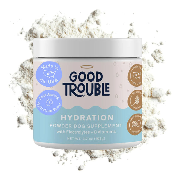 Polvo Hidratante Para Perros Sabor Carne Con Electrolitos Y Vitaminas