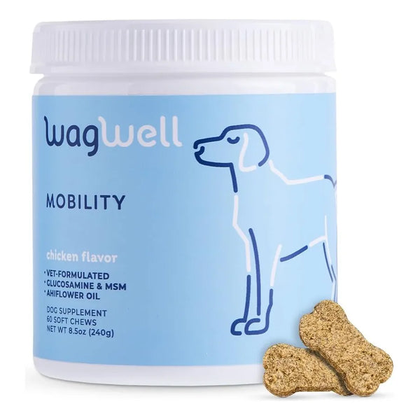 Mobility Chews Suplemento Articulaciones Perros Glucosamina MSM Sabor Pollo