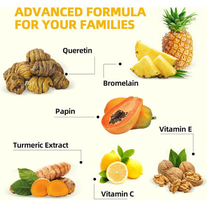Gomitas De Bromelina Y Quercetina 500 Mg Digestión E Inmunidad