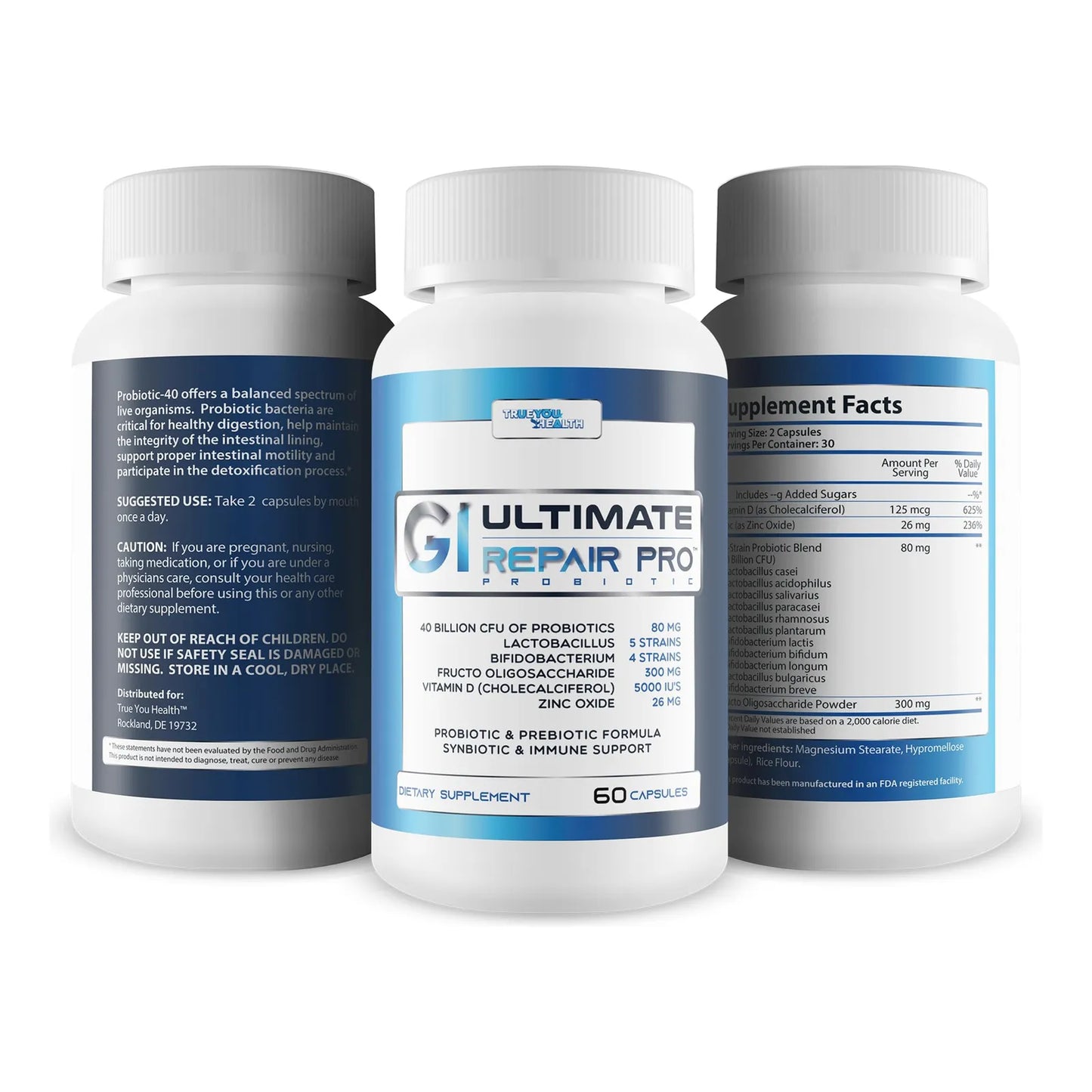 Probióticos Avanzados Para Mujer Salud Intestinal Vaginal 40 Mil Millones Ufc