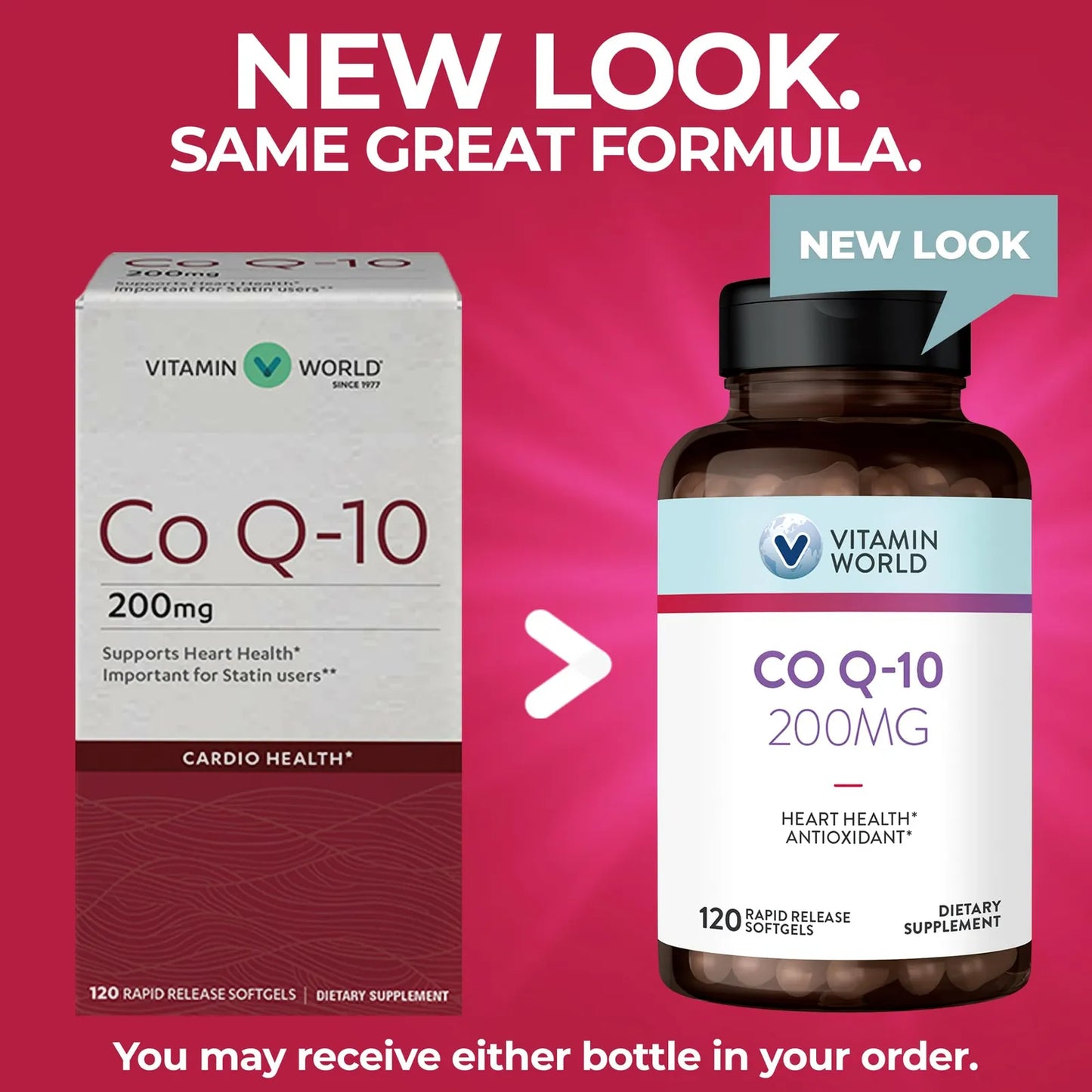 Capsulas Blandas CoQ10 200 Mg Antioxidante Salud Cardiaca 120 Unidades