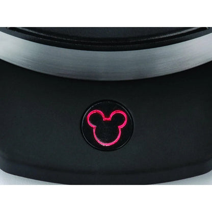 Máquina Para Hacer Gofres Disney DCM1 Classic Mickey Acero Plateado Placas Teflón