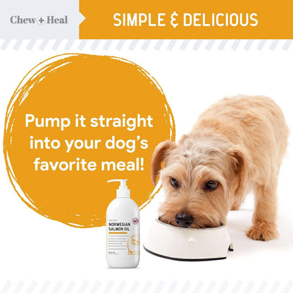 Aceite De Salmón Natural Para Perros Y Gatos 32 Onzas Rico En Omega 3 Piel Y Pelaje Saludable