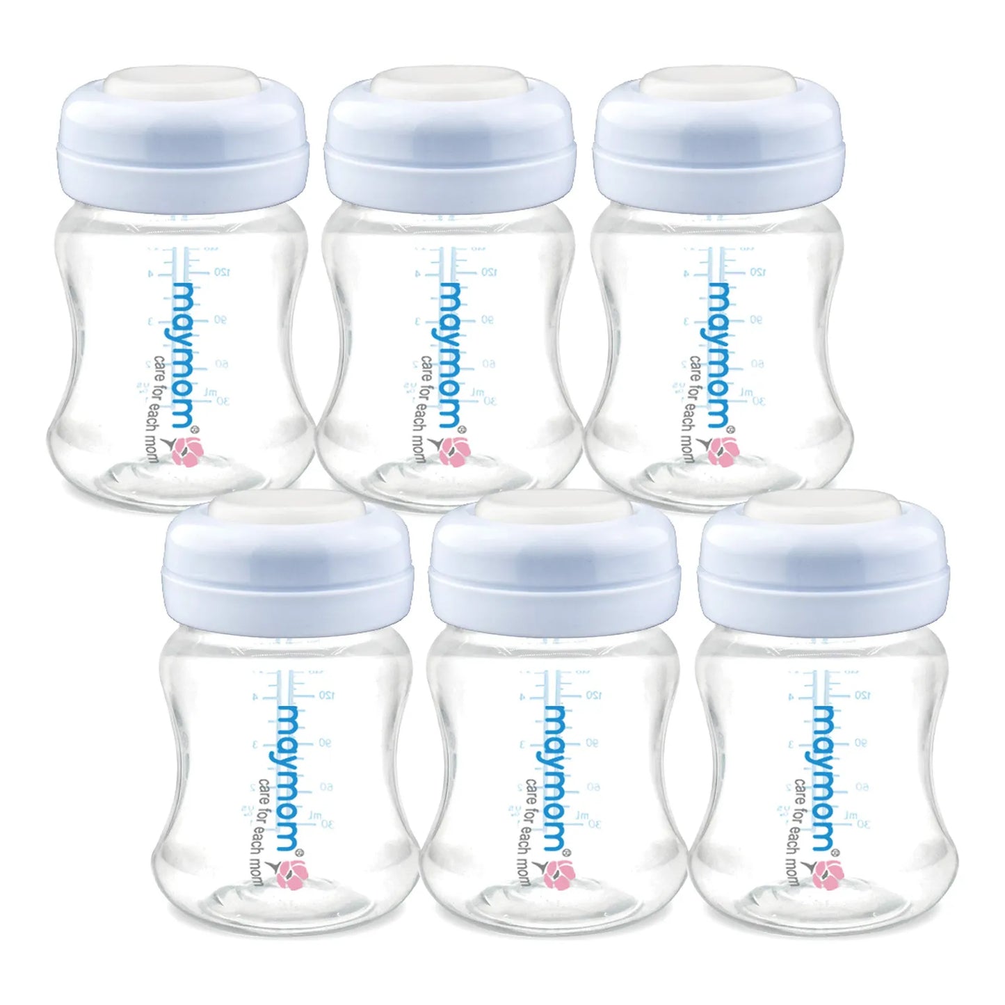 Botella Recolección Leche Boca Ancha 6 Piezas Disco Sellado Compatible Con Spectra Avent
