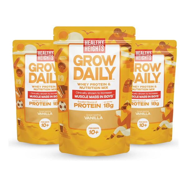 Bebida Proteica Sabor Vainilla Para Niños Paquete De 3 Alto En Proteinas