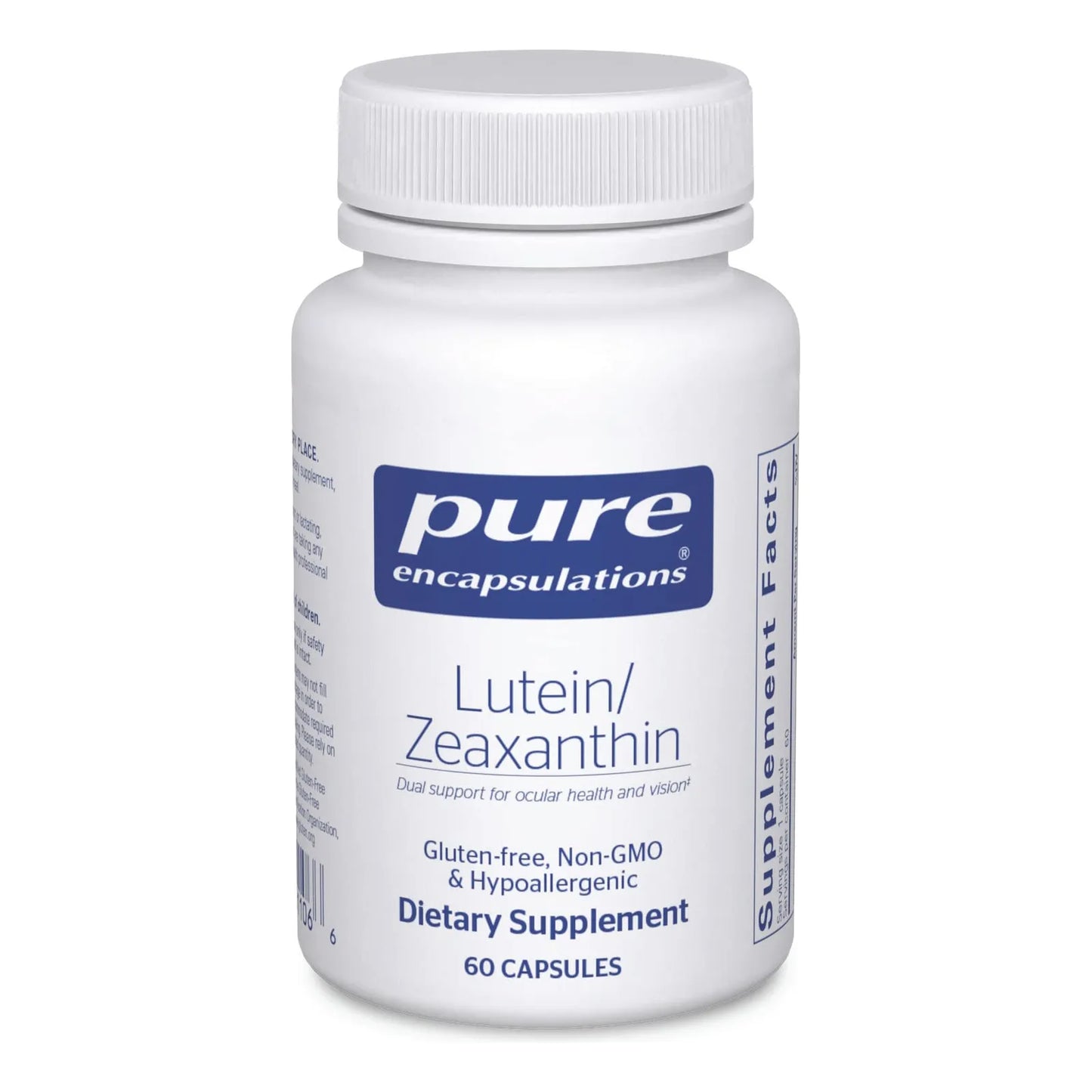 Luteina Y Zeaxantina 60 Capsulas Suplemento Para Salud Ocular Y Vision Clara