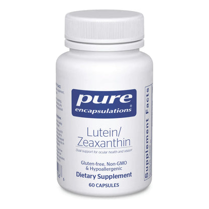 Luteina Y Zeaxantina 60 Capsulas Suplemento Para Salud Ocular Y Vision Clara