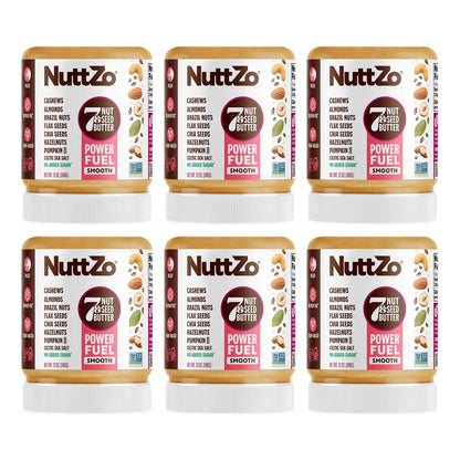 Mantequilla Natural De Nueces Y Semillas Mezcla Energética 7 Ingredientes Sin Azúcar Añadido