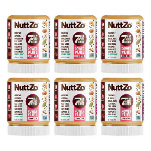 Mantequilla Natural De Nueces Y Semillas Mezcla Energética 7 Ingredientes Sin Azúcar Añadido