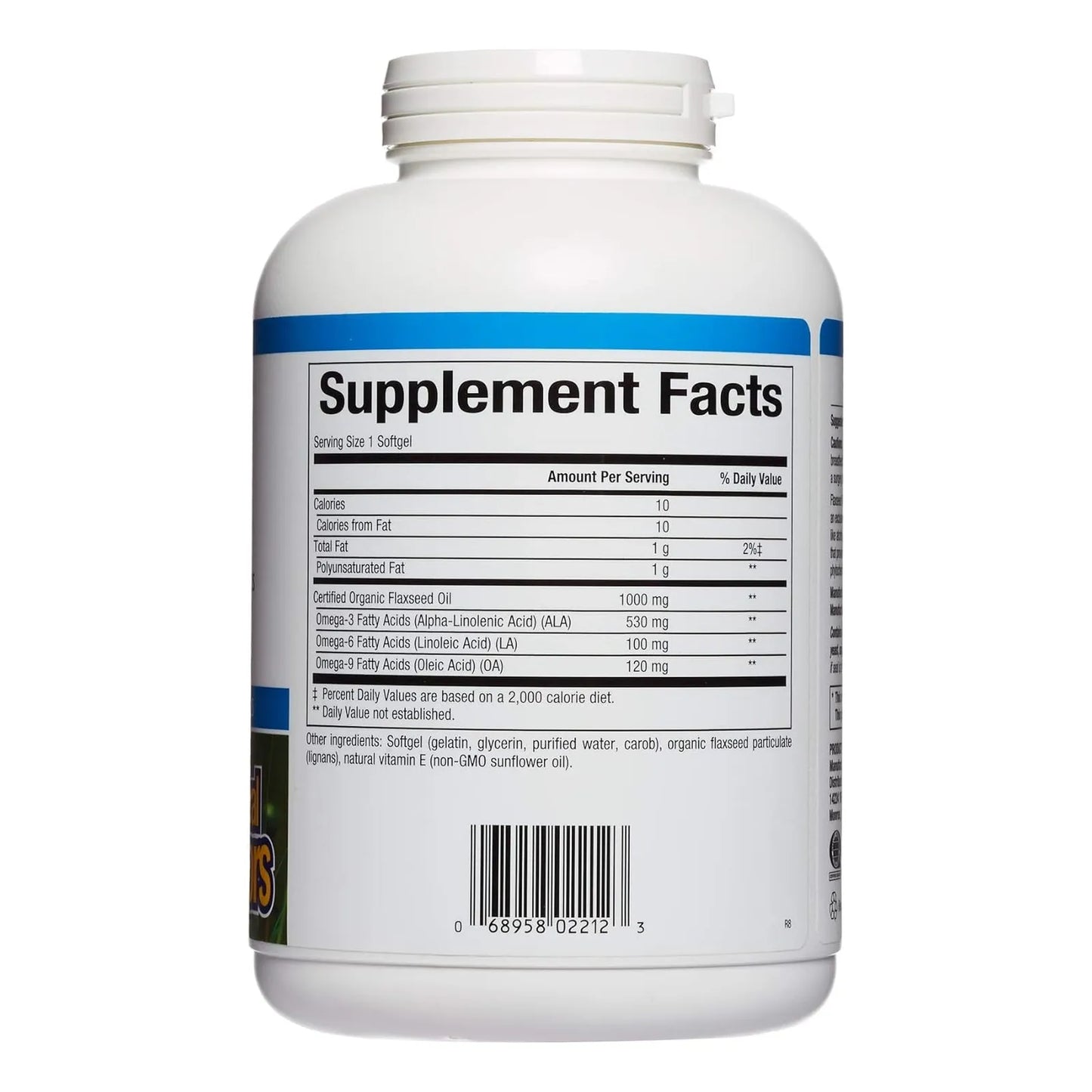 Aceite De Linaza Omega 3 6 9 360 Capsulas Blandas Salud General