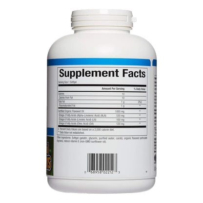 Aceite De Linaza Omega 3 6 9 360 Capsulas Blandas Salud General