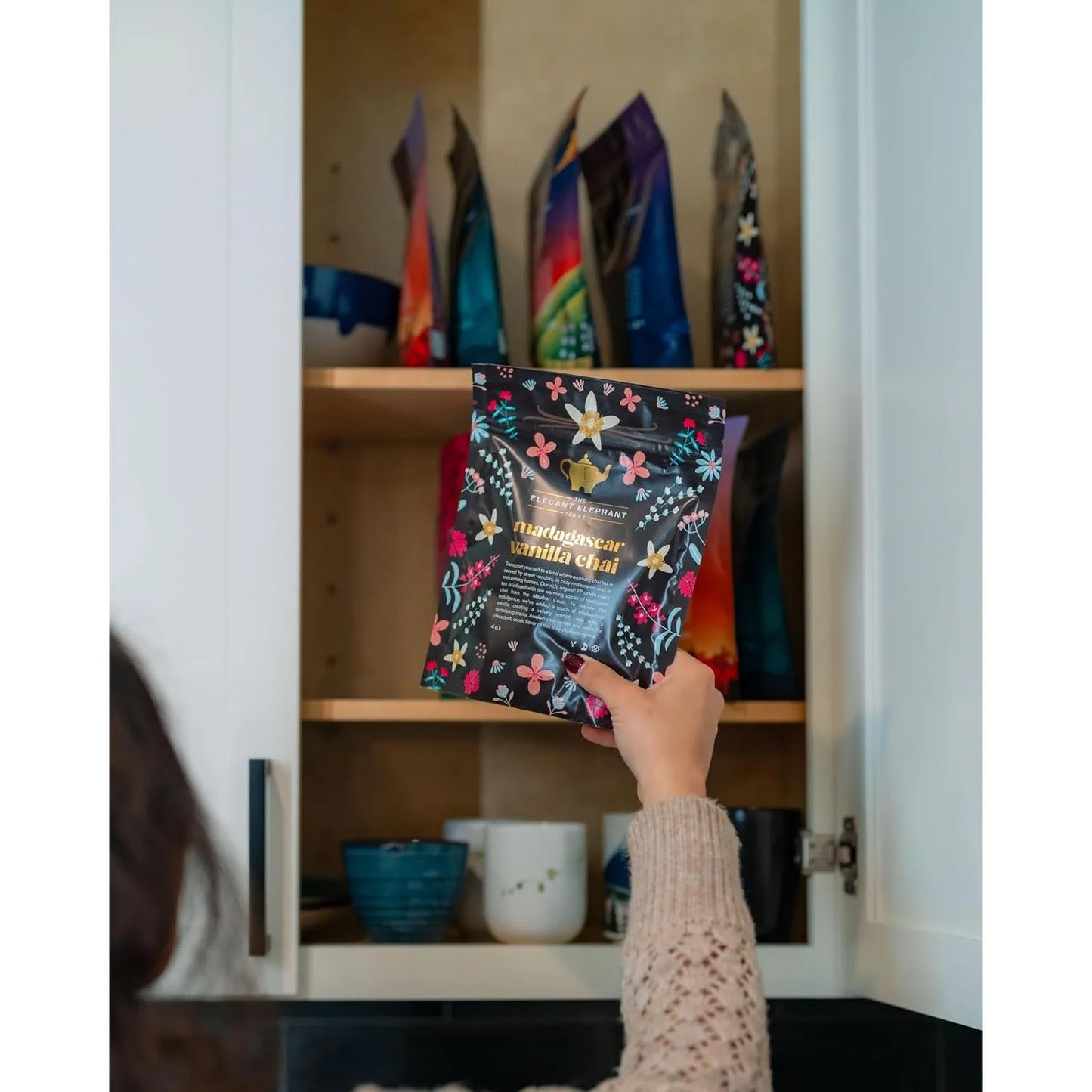 Té Negro Hoja Suelta Con Canela Jengibre Clavo Pimienta Aromático 8 Onzas