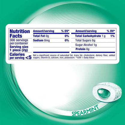 Mentos Pure Fresh Goma De Mascar Sin Azucar Sabor Menta Botella 50 Unidades Paquete De 6