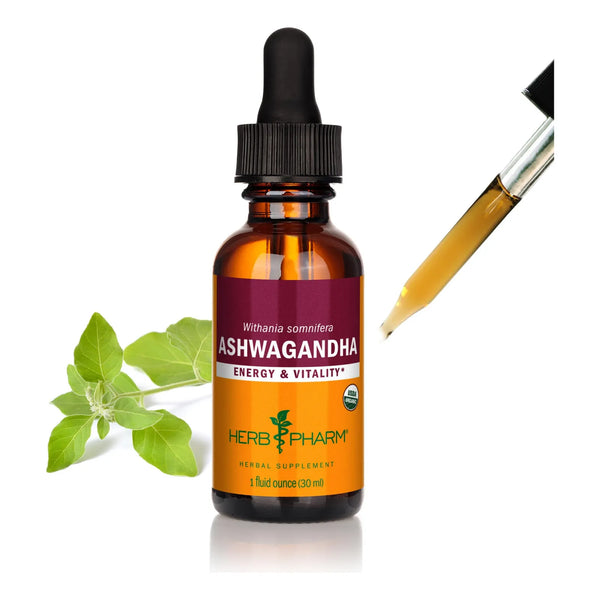 Extracto Orgánico De Ashwagandha Para Energía Y Vitalidad 1 Onza