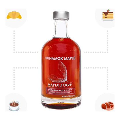Jarabe De Arce Natural Orgánico Runamok 236ml Sabor Dulce Aromático