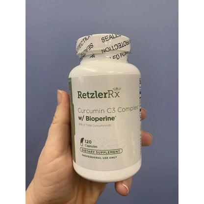 Curcumina C3 Complex Con Bioperine 120 Capsulas 500 Mg Ultra Potente
