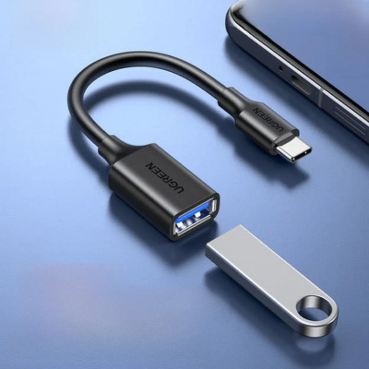 Cable Otg Greenlink Tipo C Para Android Conector Usb - Imagen 2