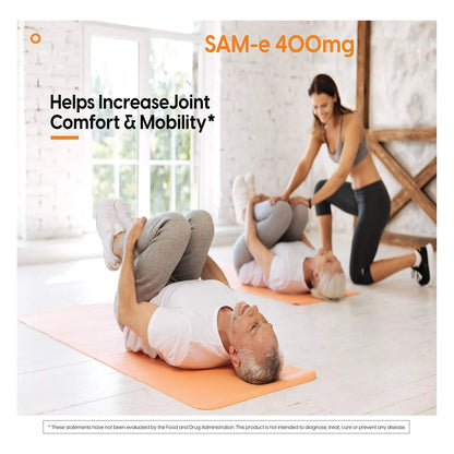 Tabletas Doctors Best SAM-e Doble Fuerza 0.4 G Con Envoltura Entérica Mejora Estado De Ánimo Y Salud Cognitiva