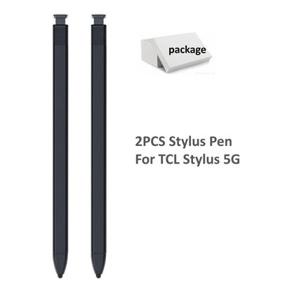 Lápiz Capacitivo Repuesto Compatible Tcl Stylus 5g Color Negro 2 Unidades