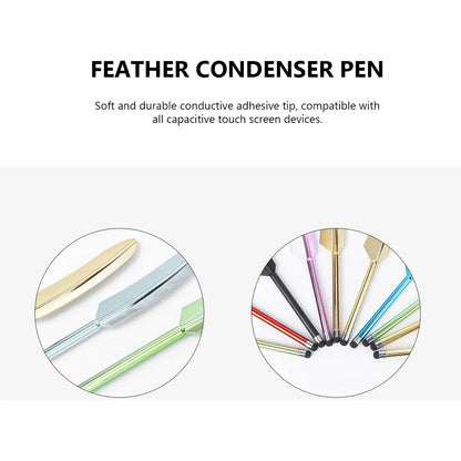 10 Lápices Capacitivos Para Pantalla Táctil Colores Mixtos Precisión Universal