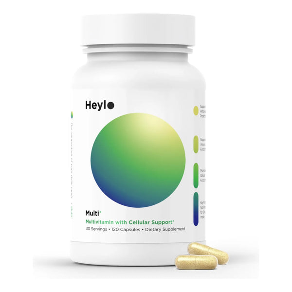 Heylo Multi+ Multivitamínico Avanzado Energía Inmunidad Antioxidantes