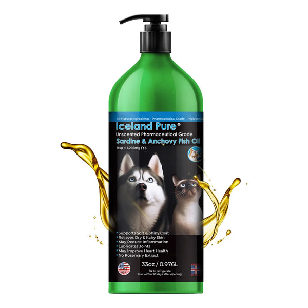 Aceite De Anchoa De Sardina 1296 Mg Omega Grado Farmacéutico Para Mascotas