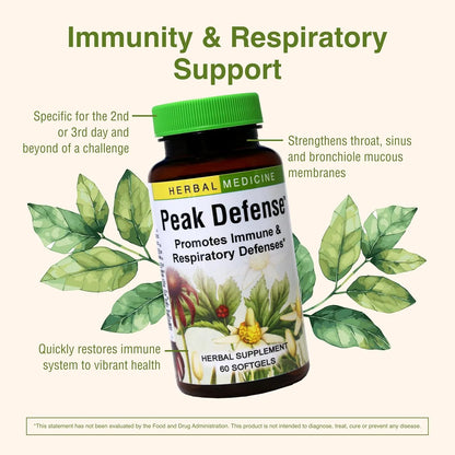 Defensor Inmunologico 60 Capsulas Blandas Naturales Apoya Sistema Inmunologico Y Respiratorio