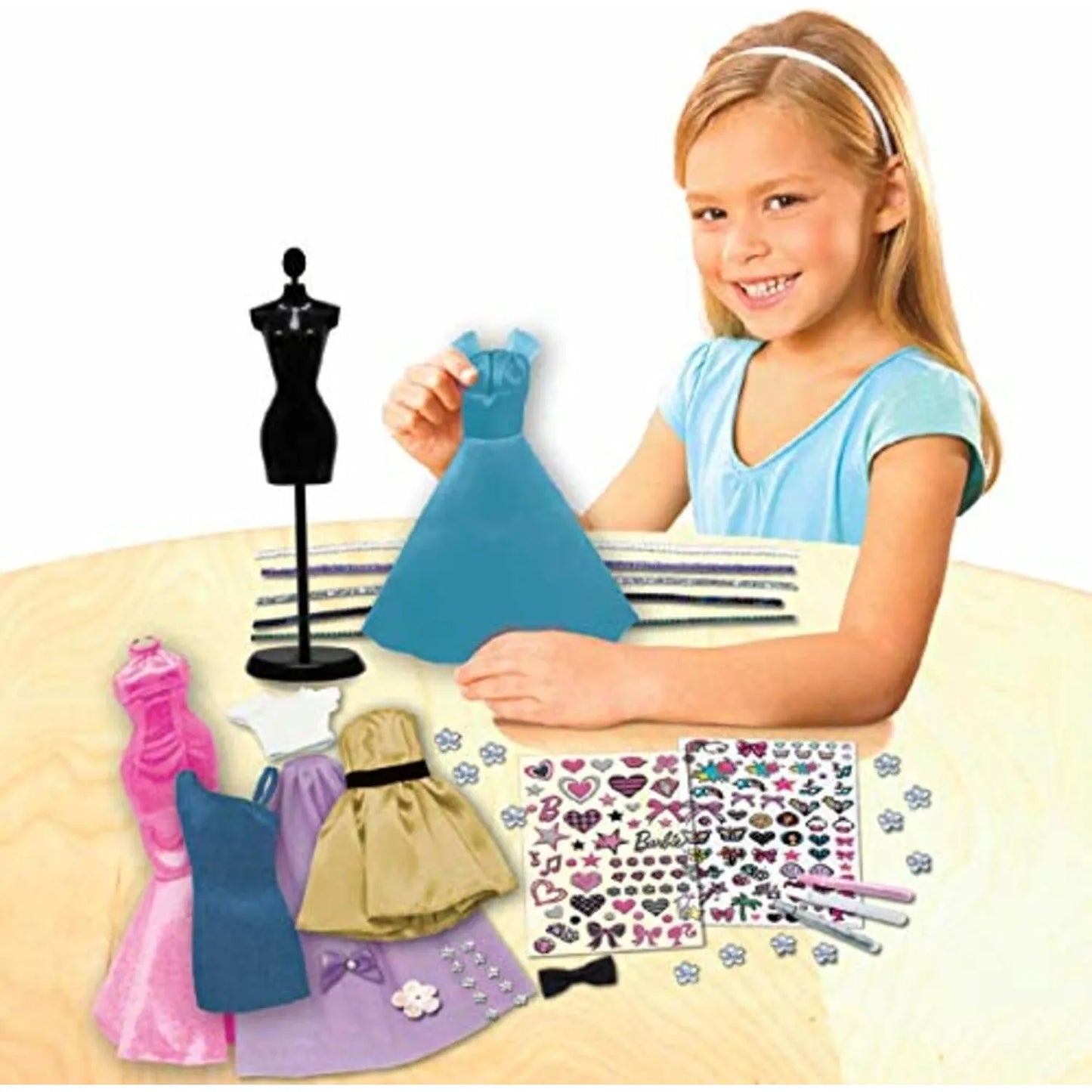 Juego De Diseño De Moda Barbie Set Creativo Para Niñas Con Accesorios