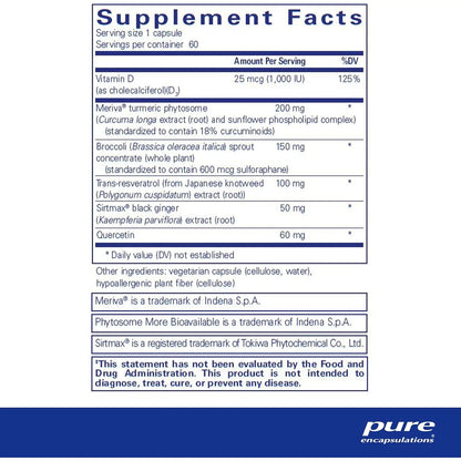 Pure Encapsulations Inmune Equilibrado 60 Capsulas Apoyo Inmunologico Articular Gastrointestinal