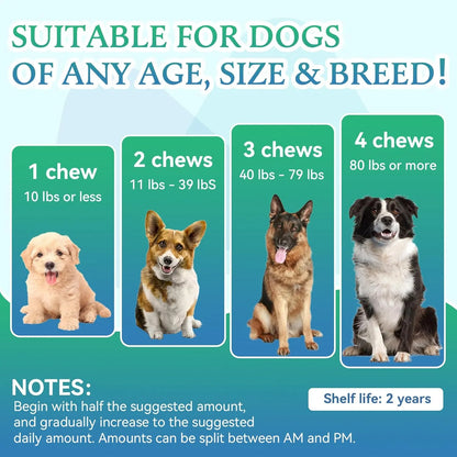 Golosinas Masticables Para Perros Con Glucosamina Condroitina Suplemento Articular Sabor Pollo