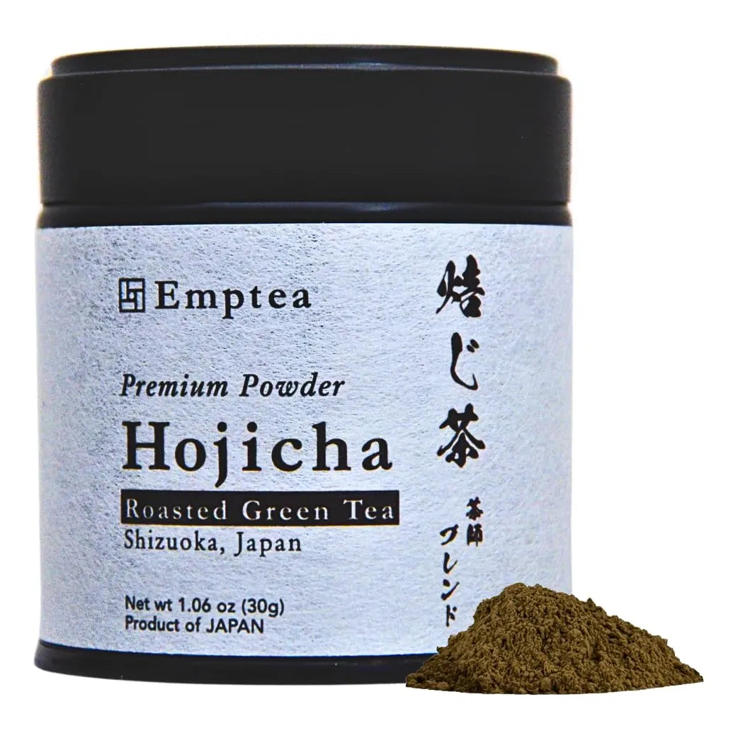 Polvo De Hojicha Premium Para Café Con Leche Té Verde Tostado Japonés 30g