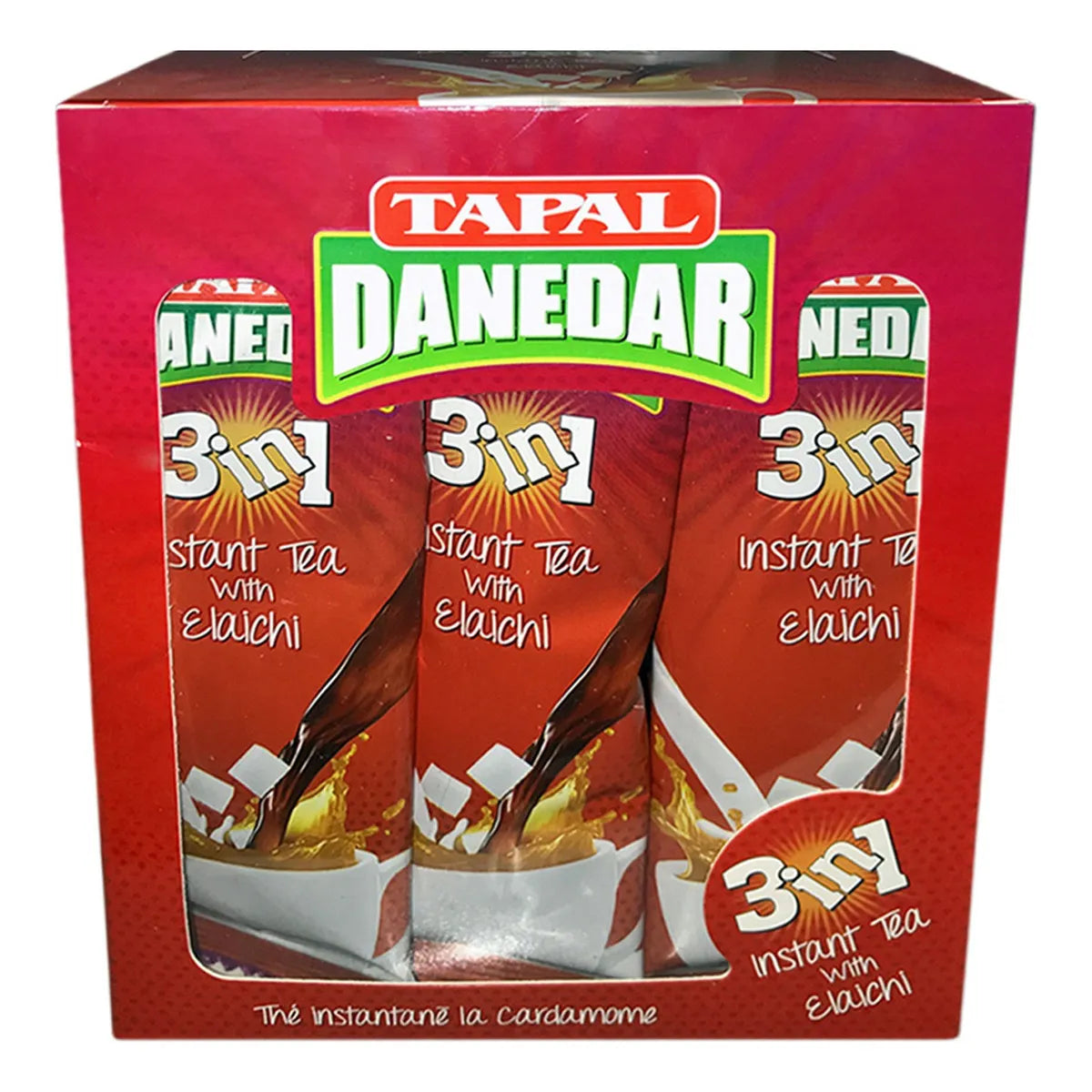 Té Instantáneo 3 En 1 Cardamomo 10 Bolsitas Sabor Exótico Y Cremoso
