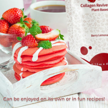 Boon Collagen Reviver Drink Polvo De Colageno Vegano Sabor Limonada De Bayas 15 Porciones