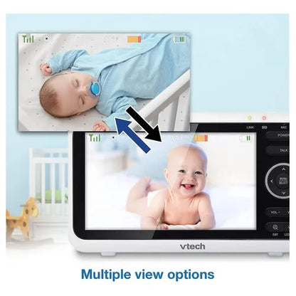 Monitor De Video Para Bebes Vtech Vm350 2 Pantalla 5 Pulgadas Vision Nocturna