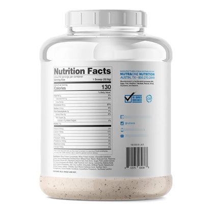 Batido De Proteínas En Polvo Galletas Y Crema 5 Lbs NutraOne ProteinOne Whey Protein