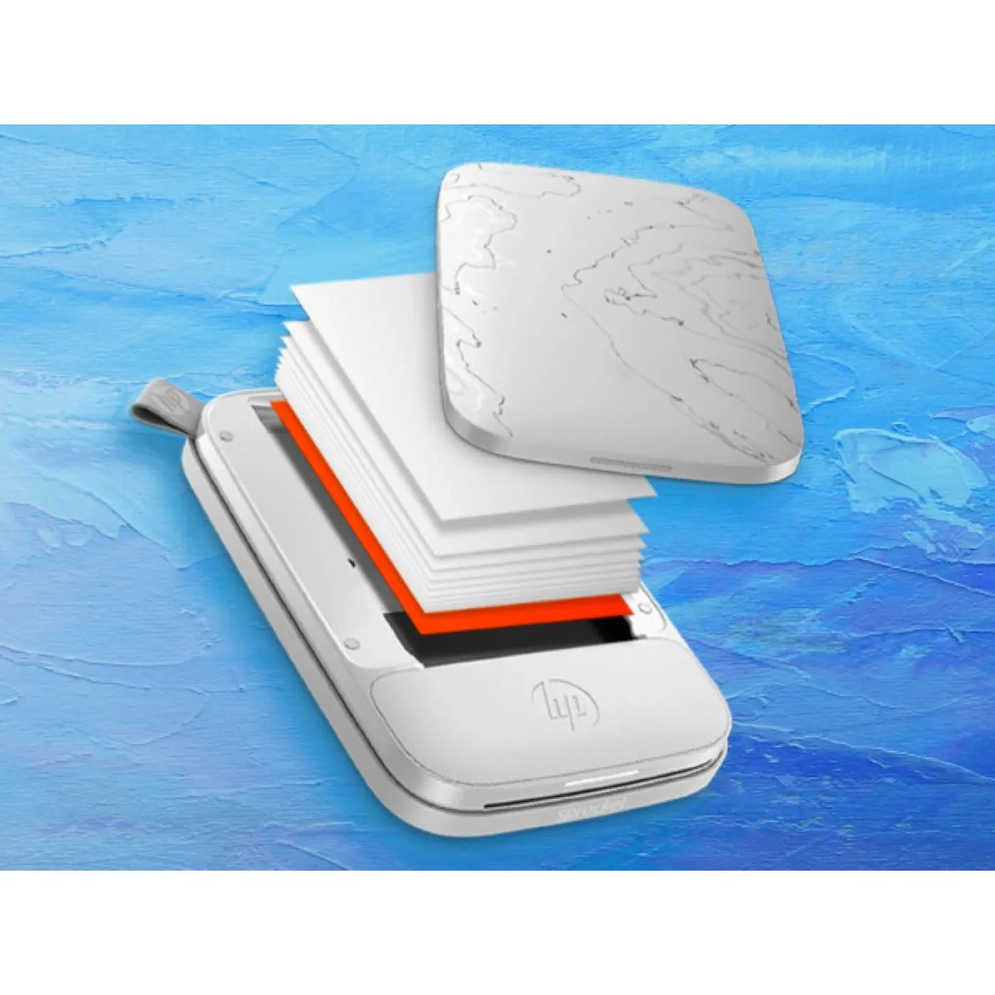 Papel Fotográfico Adhesivo Zink Premium HP Para Impresiones Sin Tinta