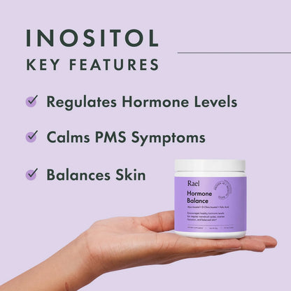 Polvo De Inositol Balance Hormonal Apoyo Función Ovárica Vegano 30 Porciones