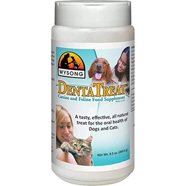 Tratamiento Dental Wysong Dentatreat Para Perros Y Gatos Salud Bucal Natural 270g