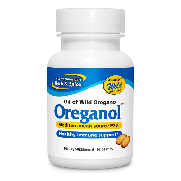 Cápsulas De Orégano Silvestre P73 Apoyo Inmunológico 100 Natural Vegano