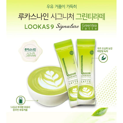Té Verde Latte En Polvo Estilo Coreano 30 Porciones 19 Gr Cr