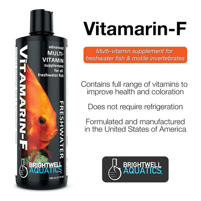 Multivitaminico Avanzado Para Peces Agua Dulce 120 Ml Brightwell Aquatics