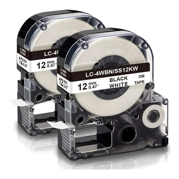 Cinta De Repuesto Epson Lc 4wbn Compatible Con Lw 300 400 500 2 Unidades