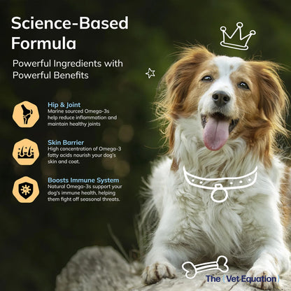 Omega Multifuncional Para Perros Sabor Pato 90 Masticables Con Omega3 Marino